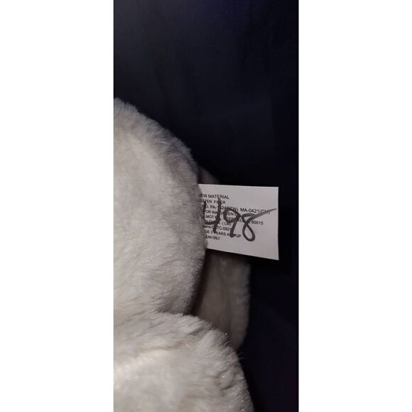 Hug Me-Soft XOXO Teddy Bear Stuffed Animal Plush Ivory White 20" Pre-owned with - Picture 5 of 6